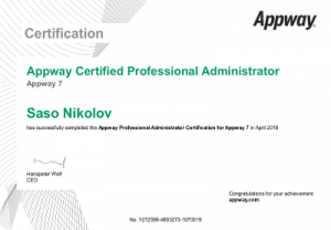 Academy7 ProfessionalAdministratorCertification - SasoNikolov
